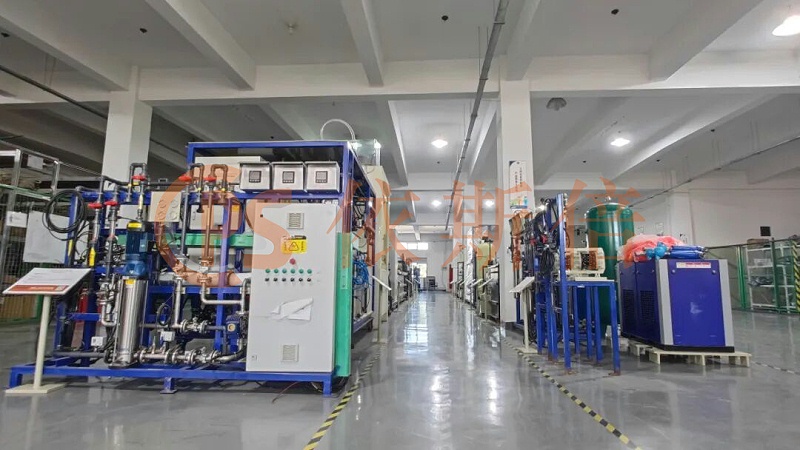 華東交通大學一行參訪依斯倍工業廢水處理中試平臺，校企攜手智啟創新新征程 (1)