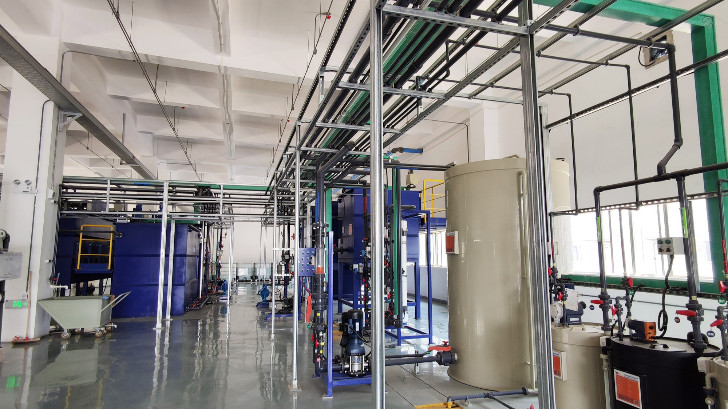 電鍍廢水處理設備技術工藝流程簡析